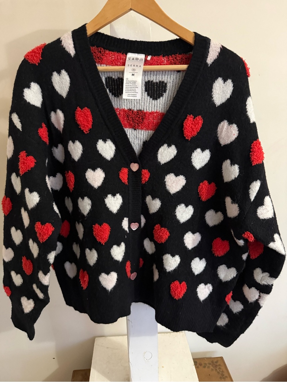 Serra Hearts Cardigan